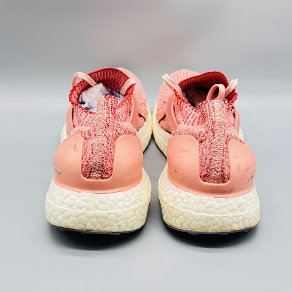 Adidas Shoes Womens 10 Pink Ultra Boost X Primeknit Running Athletic Sneakers - Picture 7 of 12